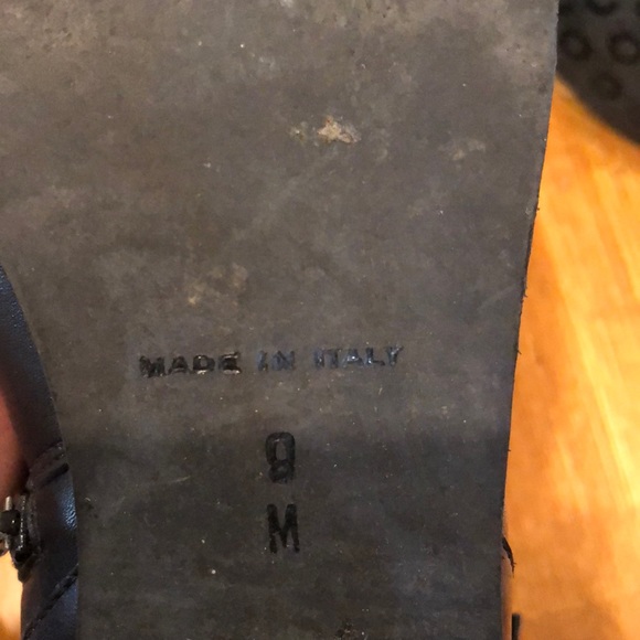 Black Leather Boots REAL FUR MADE IN ITALY 🇮🇹 - Picture 3 of 6